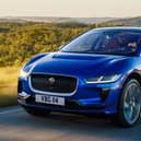 I-PACE SUVs will be among some 240 Jaguar Land Rover electric cars taking world leaders to the Cop26 conference. Picture: Jaguar Land Rover