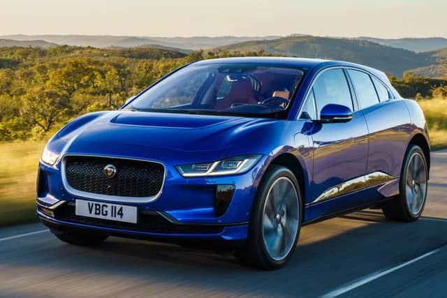 I-PACE SUVs will be among some 240 Jaguar Land Rover electric cars taking world leaders to the Cop26 conference. Picture: Jaguar Land Rover