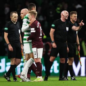 Bobby Madden's officiating angered Hearts players and management. (Photo by Craig Williamson / SNS Group)