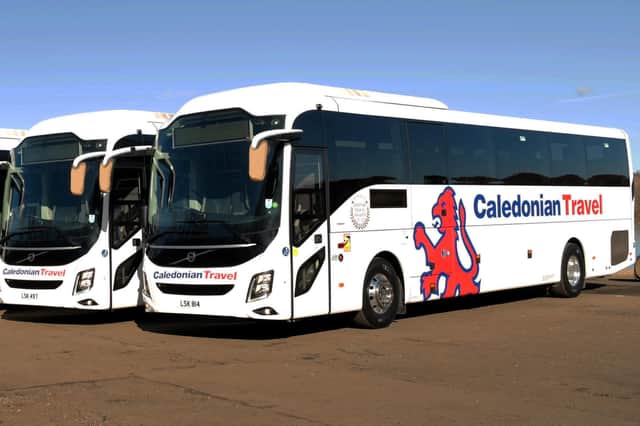 Caledonian Travel’s eye-catching ‘Pride of Lions’ fleet continues to expand. Picture: Andy Forman