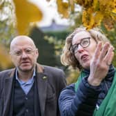Scottish Green Party leaders Patrick Harvie and Lorna Slater. Photo: Jane Barlow/PA Wire