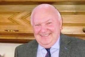 Allan Brodie pictured when he was vice-captain of Glasgow Golf Club when Gailes Links hosted the SLGA Champion of Champions event in 2015. Picture; SLGA