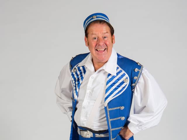 Andy Gray entertained thousands every year starring in the King's Theatre pantomime in Edinburgh.