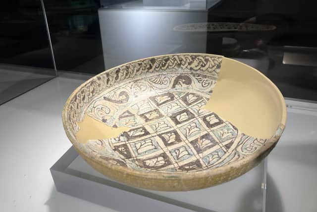 A bowl recovered from the ruins at Seville's Antiqarium. Picture: J Christie