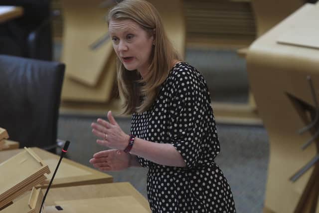 Education Secretary Shirley-Anne Somerville has been criticised for her handling of exams in 2022.