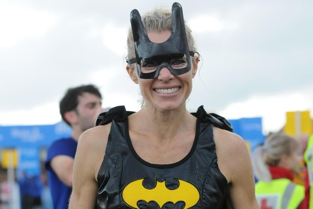 Model, TV presenter, talented athlete and big charity supporter. That's Nell McAndrew pictured at the end of the 2011 Great North Run. She was in the first ever series of I'm A Celebrity.