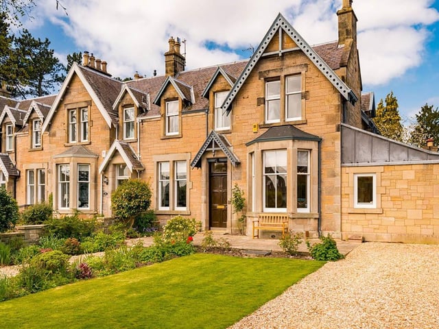 Selling agent: Anderson Strathern. Price: Offers over £780,000. Status: Under Offer. In eighth spot is an impressive period property in sought-after city setting. ESPC says: “With over 175 square metres of light-filled living space, it offers a perfect blend of contemporary design and family-friendly comfort. An open-plan kitchen and family room, plus excellent local amenities and transport links, make this an ideal city retreat.”
