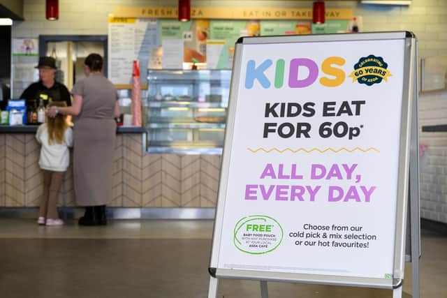 Kids eat for 60p - all day, every day.