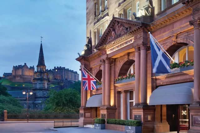 The famous 214-room hotel at the west end of Princes Street is operated under the Waldorf Astoria Brand and has been owned by Abu Dhabi-based Twenty14 Holdings since 2018.