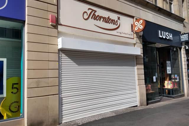 Thorntons, Fargate. Picture: Chris Etchells