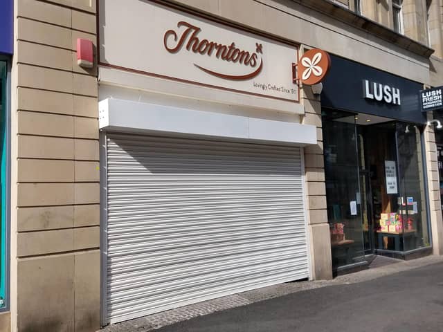 Thorntons, Fargate. Picture: Chris Etchells