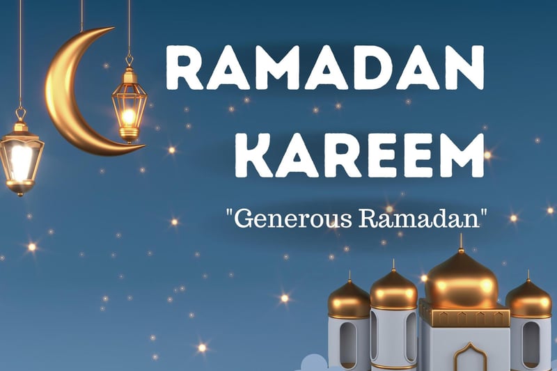 Ramadan Kareem ("ra-muh-dan kah-reem") is a widespread phrase which translates to "Generous Ramadan". It is used to express gratitude for any and all blessings that are enjoyed during Ramadan.
