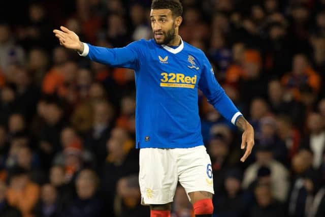 Defender Connor Goldson is one of nine Rangers first team squad members who are out of contract at the end of this season. (Photo by Alan Harvey / SNS Group)
