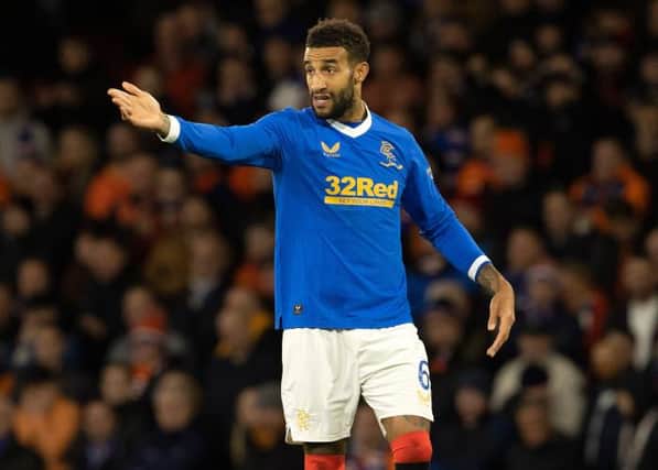 Defender Connor Goldson is one of nine Rangers first team squad members who are out of contract at the end of this season. (Photo by Alan Harvey / SNS Group)