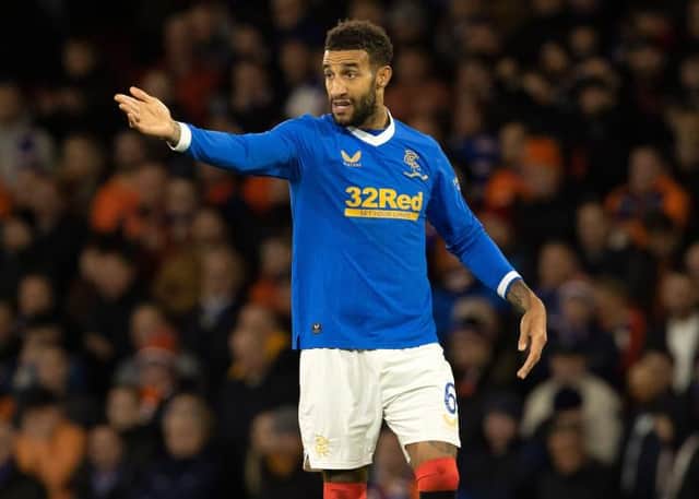 Defender Connor Goldson is one of nine Rangers first team squad members who are out of contract at the end of this season. (Photo by Alan Harvey / SNS Group)