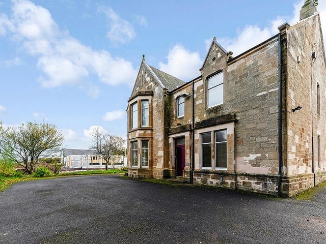The pretty and peaceful South Lanarkshire village of Kirkmuirhill is the location of this "bright and spacious" four-bedroom home. It is on the market for offers over £285,000.