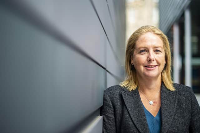 The energy boss hails COP26 as a 'fantastic platform to really create and inspire change'. Picture: Lisa Ferguson.





Edinburgh-based Rebecca Hewlett, director of renewables and environment at Xodus