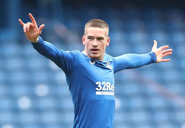 Ryan Kent of Rangers. (Photo by Ian MacNicol/Getty Images)
