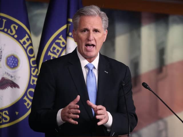Kevin McCarthy is facing a challenge to his position as speaker.