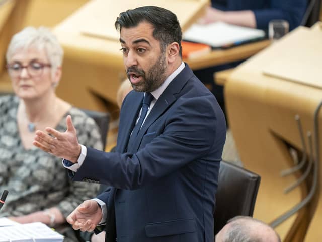 Humza Yousaf needs to work across party lines to set an example to the nation about how to disagree more amicably (Picture: Jane Barlow/PA)