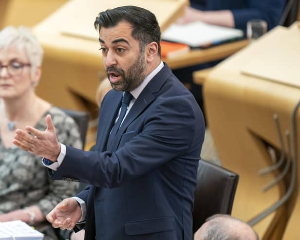 Humza Yousaf needs to work across party lines to set an example to the nation about how to disagree more amicably (Picture: Jane Barlow/PA)