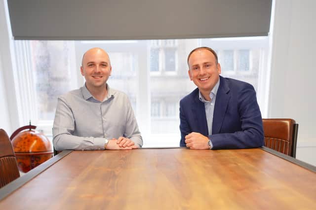 From left: co-founders Iain Wilcox and Grant Fraser. Picture: contributed.