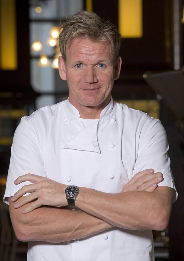 Gordon Ramsay opens his new Bread Street Kitchen and Bar in Edinburgh's St Andrew Square.