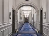 Spacious interiors and original features in the public spaces at voco Grand Central, Glasgow.