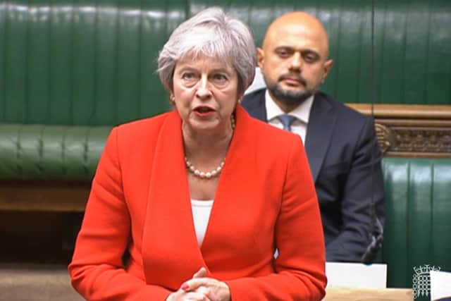 Former prime minister Theresa May called for the GRR bill to be applied in England.