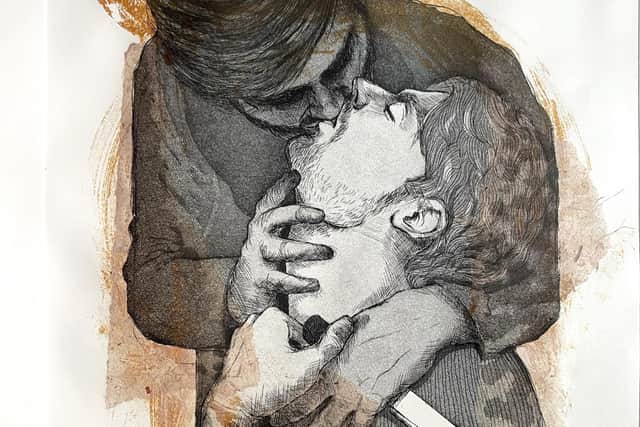 Sryian-born artist Mousa AlNana will be among those showing work in the forthcoming exhiibition Uprooted Visions at Edinburgh Printmakers. Picture: Neil Hanna.jpg