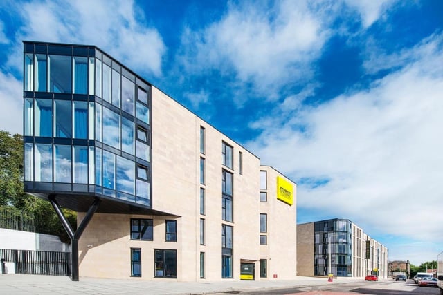 Another piece of student accomodation - this one in a futuristic glass building - Destiny Student Brae House is perfect for those wanting to stay in the heart of the action, sitting at the foot of the Royal Mile near Holyrood Palace. Two nights at the weekend costs from £422.