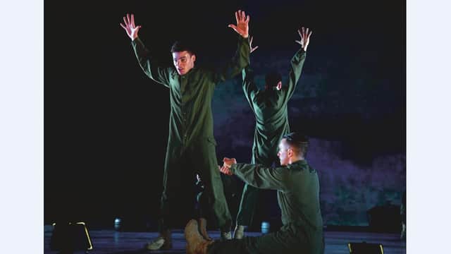 A scene from Rosie Kay Dance Company's 10 Soldiers