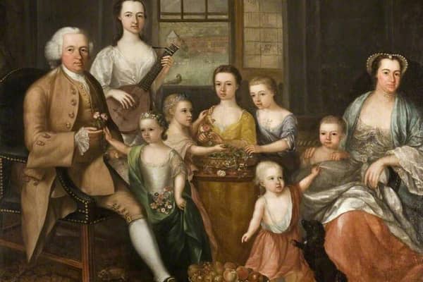 Portrait of John Glassford, the epitome of the Glasgow Tobacco Lord, with his family and black servant. While he did not play a role in the Anderson's Institution, Glassford's wealth and influence represents the city's growing wealthy elite at the time. PIC: CC.