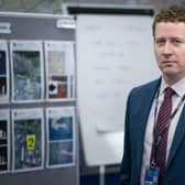 DCI Ian Buckells was revealed as the arch villain H in the series finale (Photo: BBC)