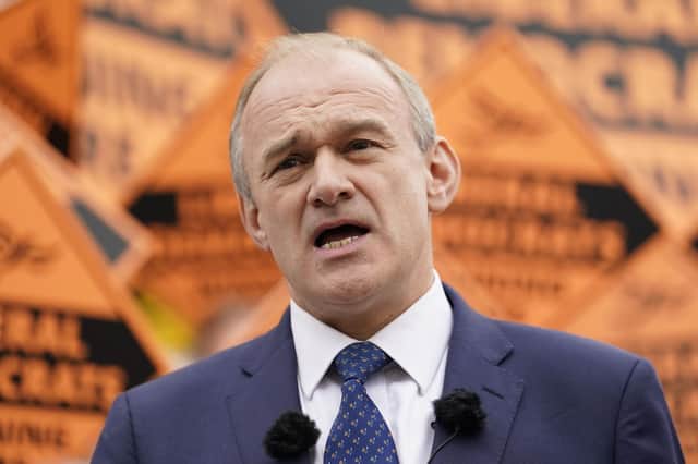Liberal Democrat Leader Sir Ed Davey