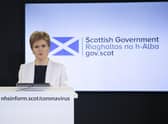 Nicola Sturgeon has revealed someone close to her has Covid-19.