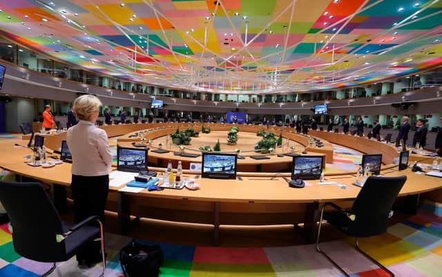 Nations, like the members of the European Union, are not frightened to pool sovereignty (Picture: Olivier Matthys/pool/AFP via Getty Images)
