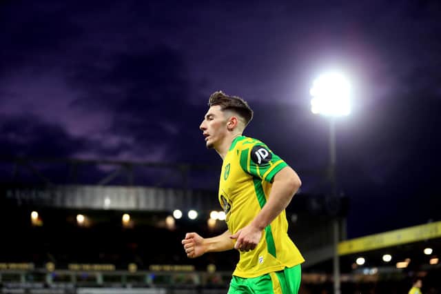 Billy Gilmour is on loan at Norwich City from Chelsea.