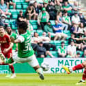 Clarkson opened the scoring with this effort against Hibs.