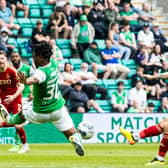 Clarkson opened the scoring with this effort against Hibs.