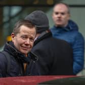 Jason Leitch, the National Clinical Director for Scotland, leaves the UK Covid Inquiry at EICC on 23 January (Picture: Jeff J Mitchell/Getty Images)