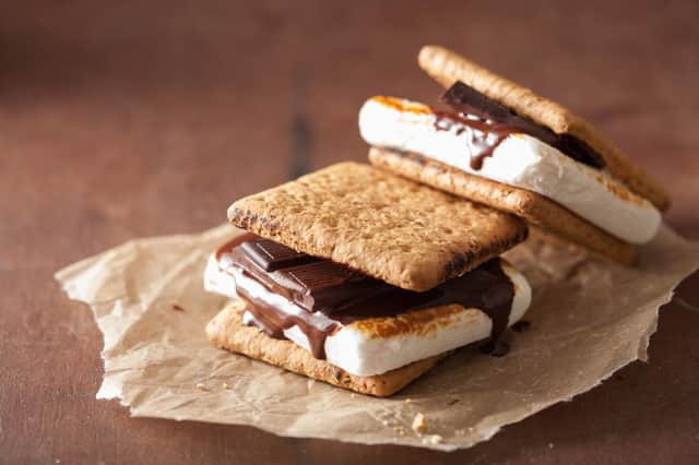 Graham Crackers are a key ingredient of camper dessert 'smore's' (Shutterstock)
