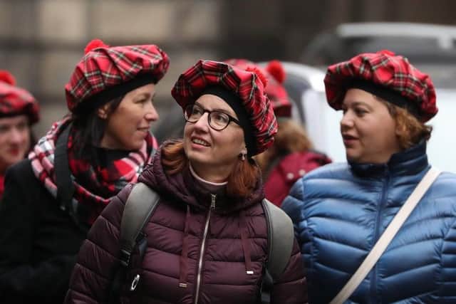 Tourists are vital to Edinburgh's economy