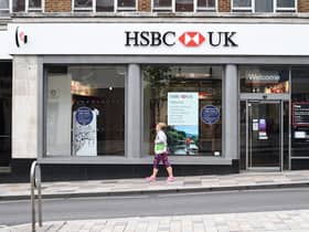 HSBC said its future dividend policy would be reviewed. Picture: Kirsty O'Connor.