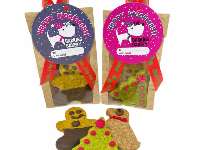 Handmade in the UK and presented in a lovely gift bag, these Christmas-themed, cheesy biscuits are the perfect bite-sized treats for your pooch. Priced at £6 and available from www.guidedogsshop.com
