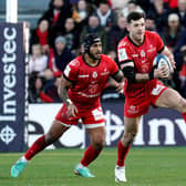 Blair Kinghorn in action for Toulouse in their win over Bath in the Investec Champions Cup.  (Photo by Dave Winter/INPHO/Shutterstock)