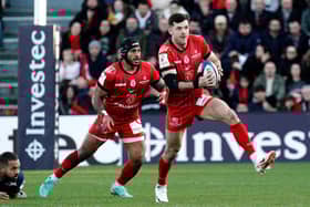 Blair Kinghorn in action for Toulouse in their win over Bath in the Investec Champions Cup.  (Photo by Dave Winter/INPHO/Shutterstock)