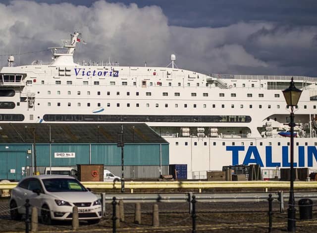 Some Ukrainian refugees have been living on cruise ship MS Victoria in Leith for weeks.