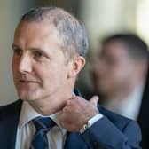 Minister for NHS Recovery, Health and Social Care Michael Matheson arrives ahead of First Minster's Questions (FMQ's) at the Scottish Parliament in Holyrood, Edinburgh.