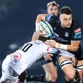 Jack Dempsey picked up his injury playing for Glasgow Warriors against Ulster last month.